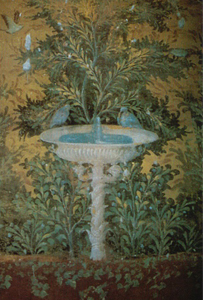 Affresco pompeiano I sec. a.C.