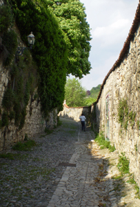 Brescia: orti murati sul colle Cidneo