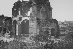 Gli orti e frutteti tra Santa Croce in Gerusalemme e il Tempio della Minerva Medica