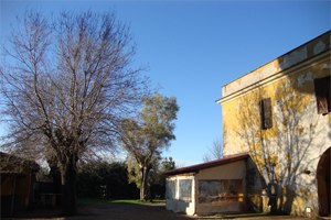 L'edificio in affidamento alla cooperativa