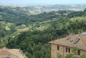 Siena: orti nei pressi della chiesa di S. Caterina